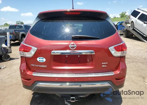 2015 Nissan Pathfinder S from USA, damaged, VIN 5N1AR2MM7FC635254
